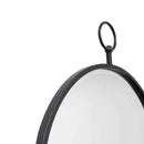 Homewares Mirror Antique Fob Black