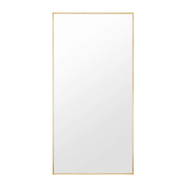 Mirrors Bella Leaner Wall Mirror Brass 90X180CM