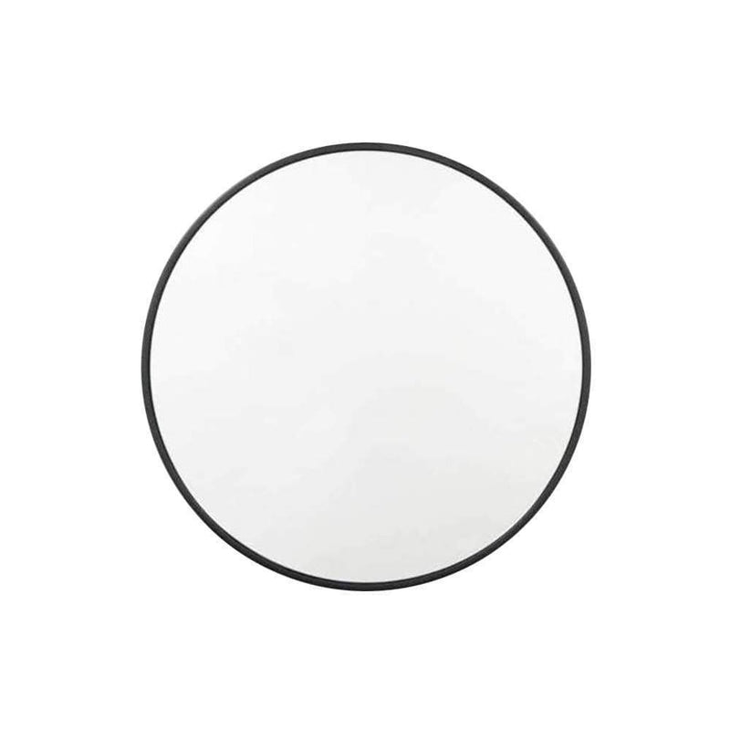 Mirrors Bella Round Wall Mirror Black Gloss