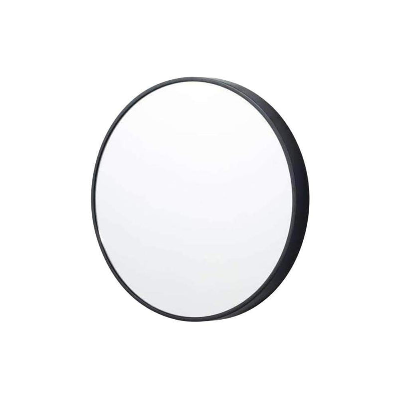 Mirrors Bella Round Wall Mirror Black Gloss