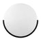 Mirrors Black / 61.5X63cm Dawn Round Mirror