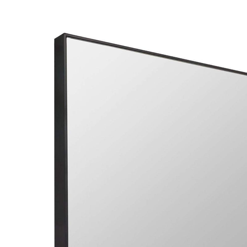 Mirrors Flynn 90 x 180cm Black Flynn Leaner Mirror 90 x 180CM