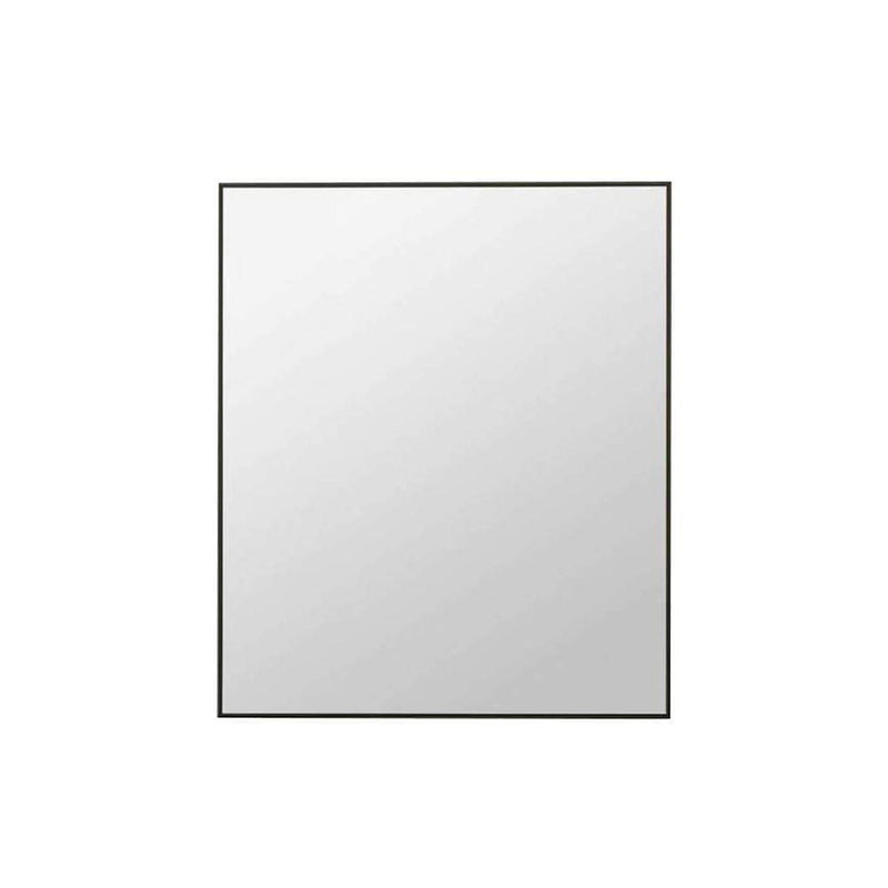 Mirrors Flynn Rectangular Mirror - Black 100 x 120CM