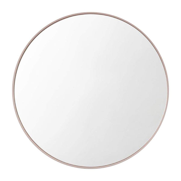 Mirrors Flynn Round Mirror Blush