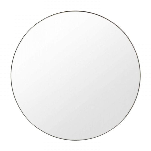 Mirrors Flynn Round Mirror Mid Grey