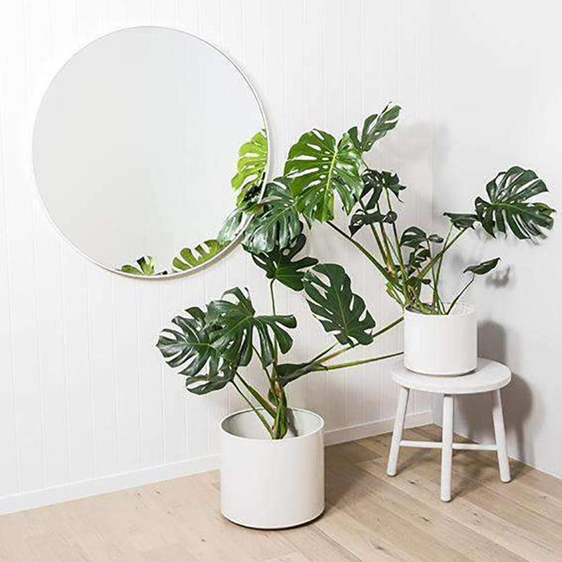 Mirrors Flynn Round Mirror White