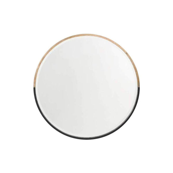 Mirrors Half Moon Brass Medium Wall Mirror 90CM