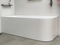 Symmetry 1700 LH Multi Fit Corner BTW Freestanding Bath White