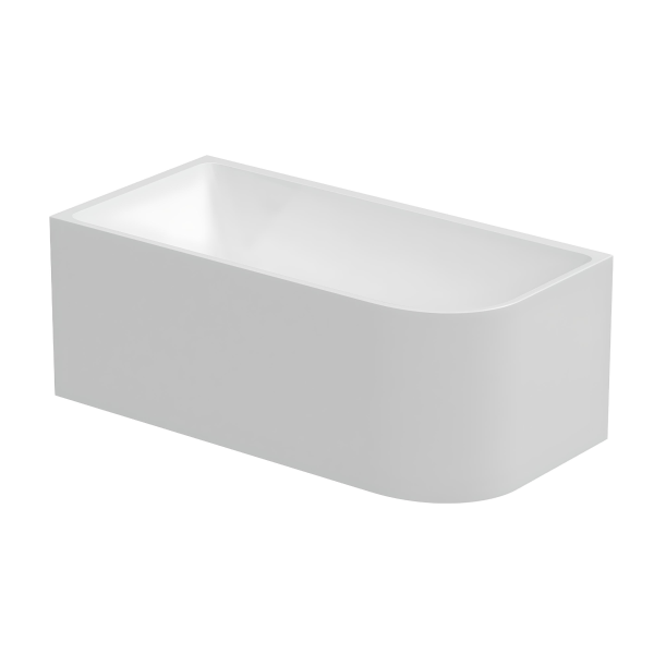 Symmetry 1700 LH Multi Fit Corner BTW Freestanding Bath White